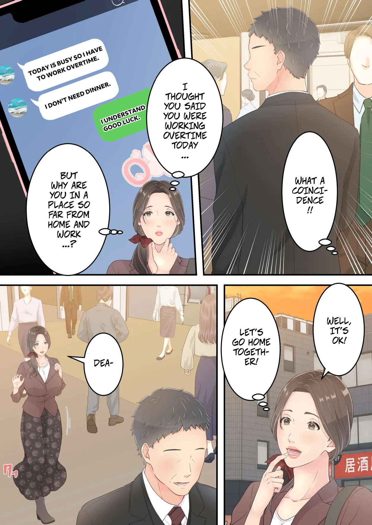 Hentai Manga Comic-A Normal Mother Goes on a Sweet Affair Trip With a Boy the Same Age as Her Son-Read-18